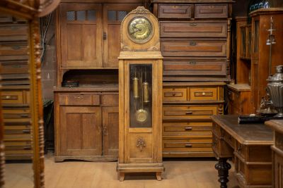 Auctioned Antique Grandfather Clock Moving
