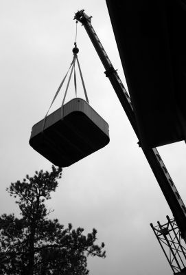 Crane Hot Tub Moving Service